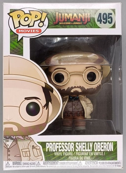 495 Professor Shelly Oberon - Jumanji - Funko POP - Box Damaged