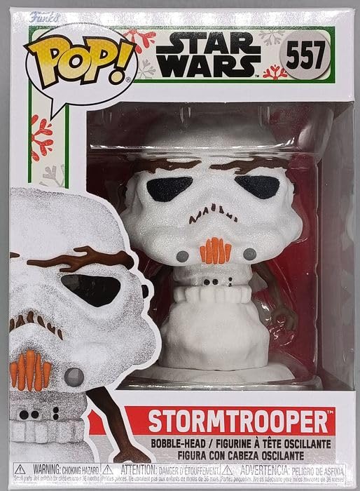 557 Stormtrooper (Snowman) Star Wars - Holidays Funko POP - Box Damaged
