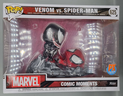 625 Venom vs. Spider-Man Comic Moment Metallic Marvel Funko POP