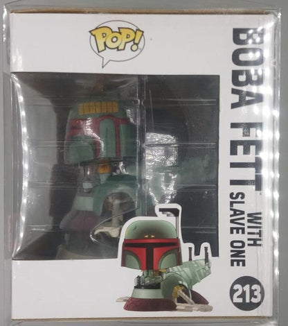 213 Boba Fett (with Slave One) - Deluxe - Star Wars Funko POP - Box Damaged