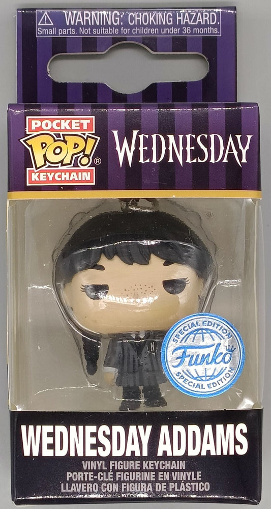 Pocket Pop Funko Keychain - Wednesday Addams - Wednesday - New