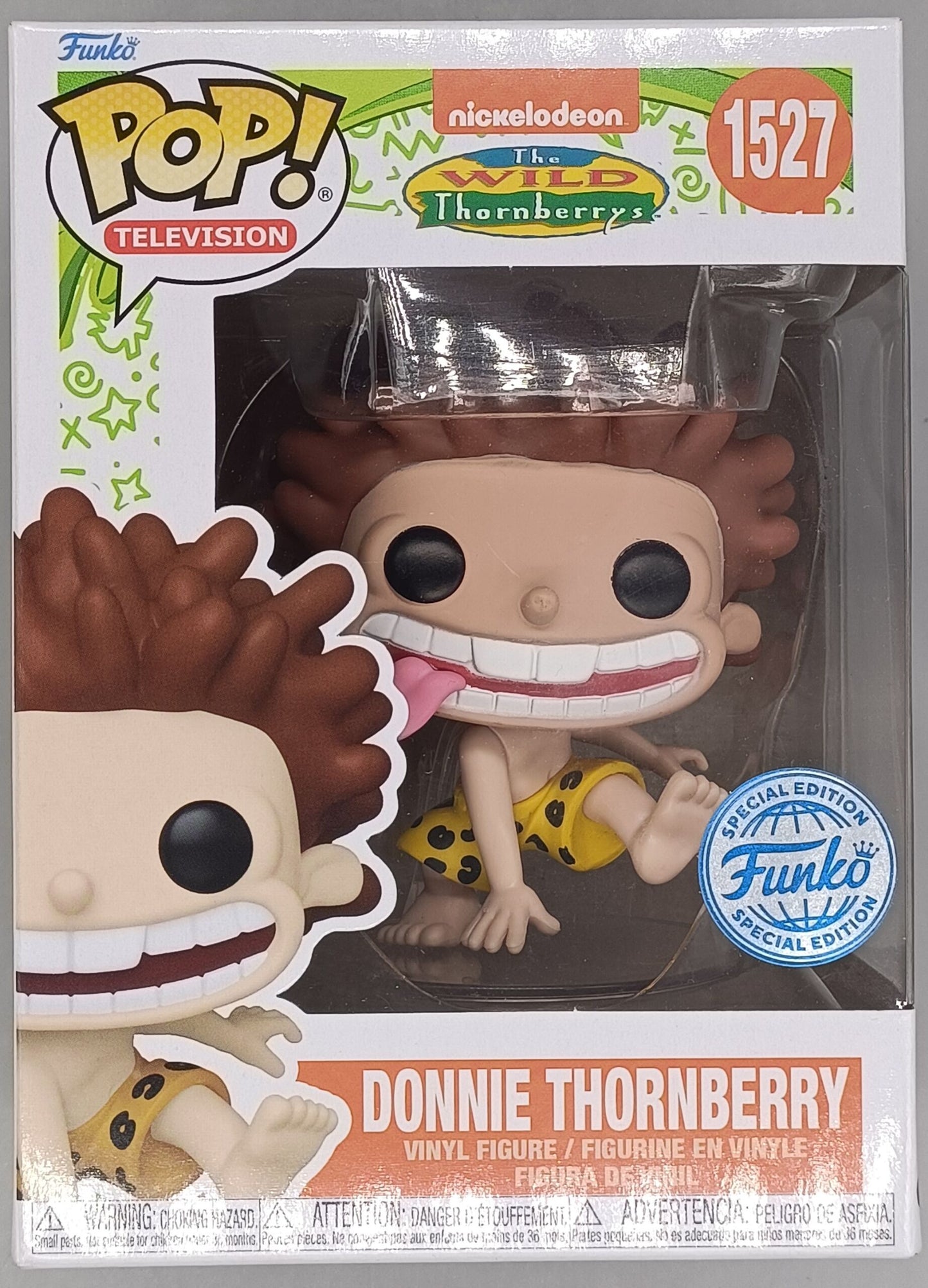 1527 Donnie Thornberry - The Wild Thornberrys Funko POP - Brand New