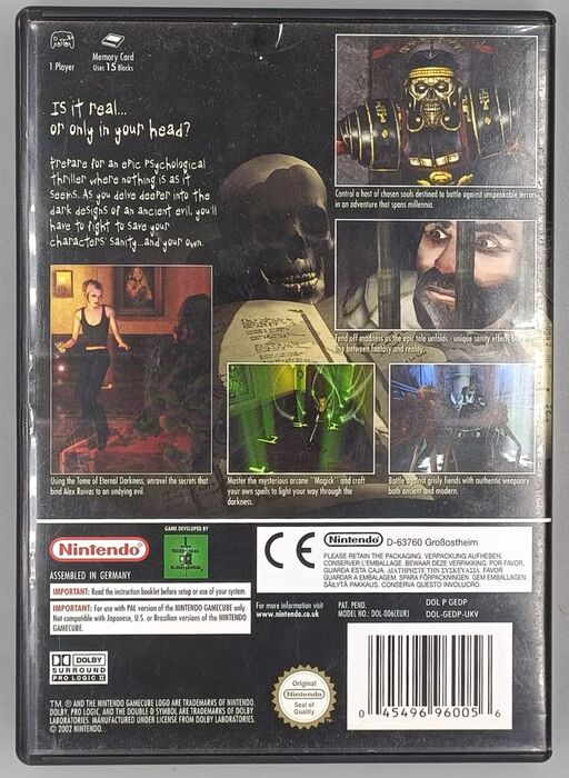 Eternal Darkness: Sanity's Requiem for Nintendo Gamecube