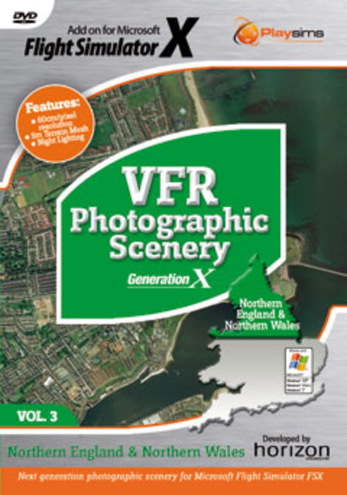VFR Photographic Scenery 3: Northern Eng & N Wales