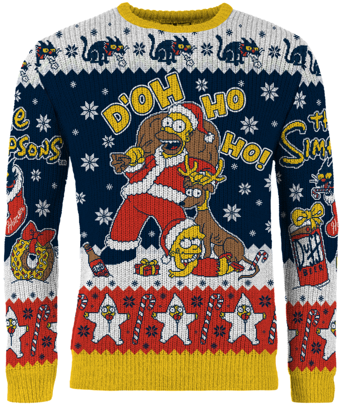 The Simpsons: Christmas Jumper (Size: L)