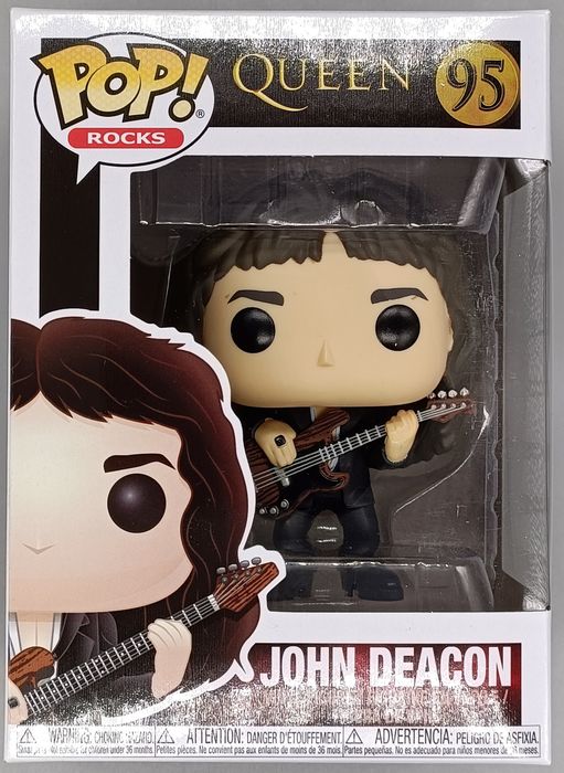 #95 John Deacon - Queen - Rocks Funko POP
