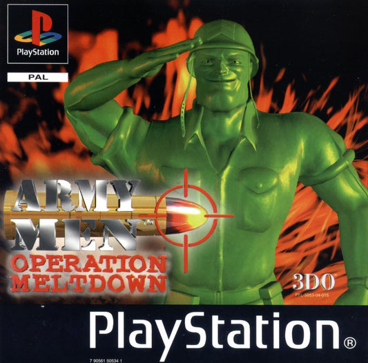 Army Men : Operation Meltdown for Sony Playstation 1 - [Just Disc]