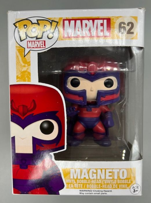 62 Magneto - Marvel - X-Men - Box Damaged Funko POP