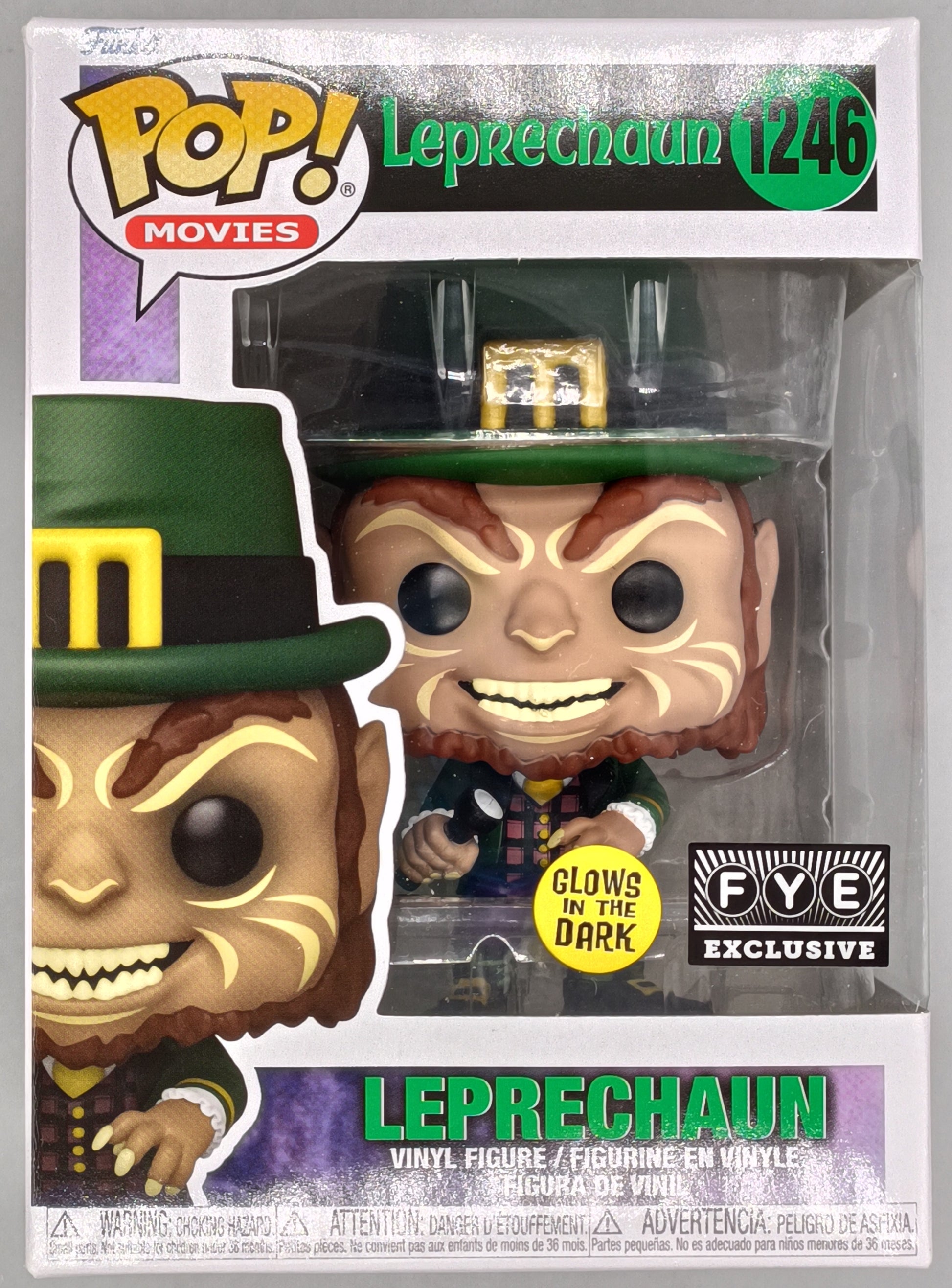 #1246 Leprechaun - Glow - Horror Funko POP
