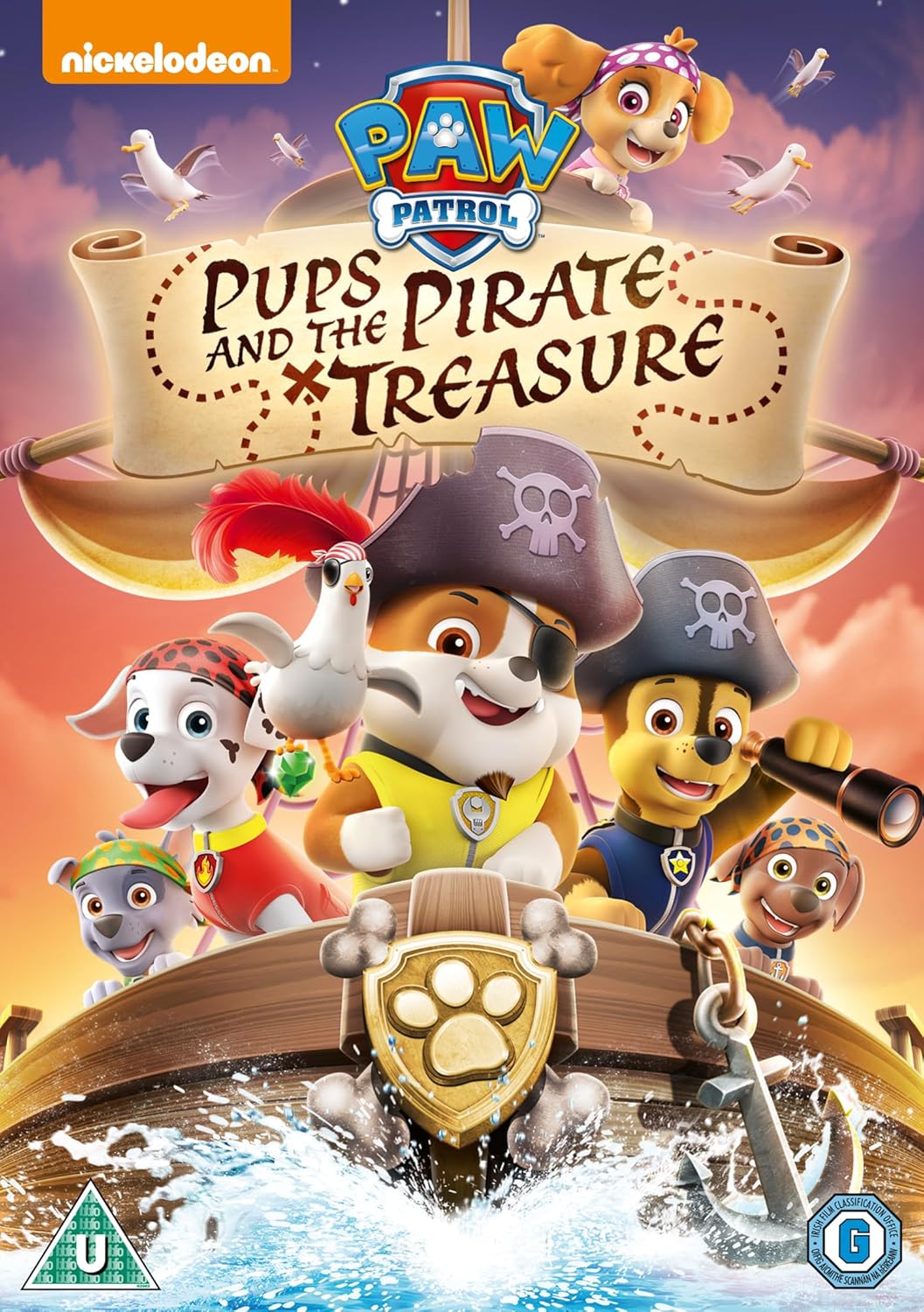 Paw Patrol: Pups And The Pirate Treasure [2015] - DVD