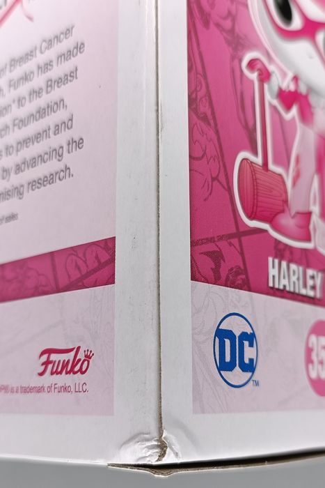 352 Harley Quinn (BCA) - DC Breast Cancer Awareness Funko POP - Box Damaged