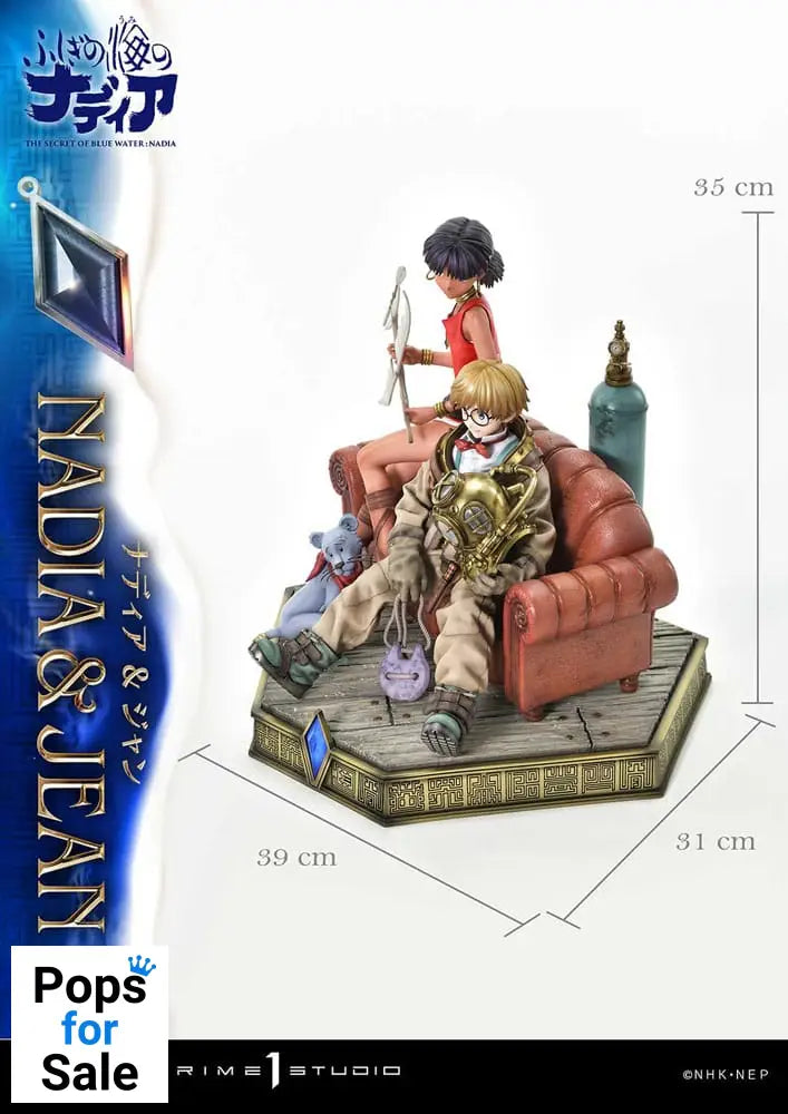 Nadia: The Secret of Blue Water Concept Masterline Series Statue 1/6 Nadia & Jean 35 cm