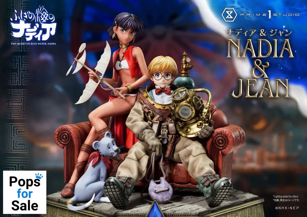 Nadia: The Secret of Blue Water Concept Masterline Series Statue 1/6 Nadia & Jean Bonus Ver. 35 cm