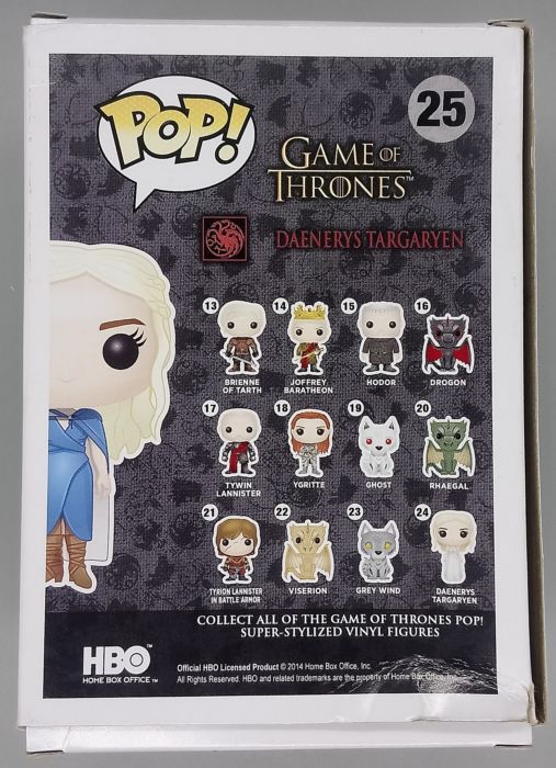 #25 Daenerys Targaryen (Mhysa) Game of Thrones Box Damaged Funko POP