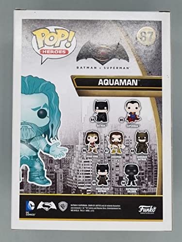 87 Aquaman (Ocean) - Batman vs Superman - Funko POP - Box Damaged