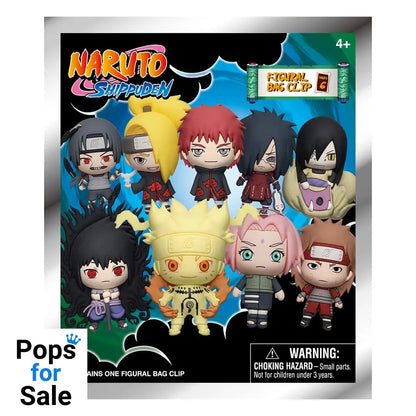 Naruto 3D PVC Bag Clips Series 6 Display (24)