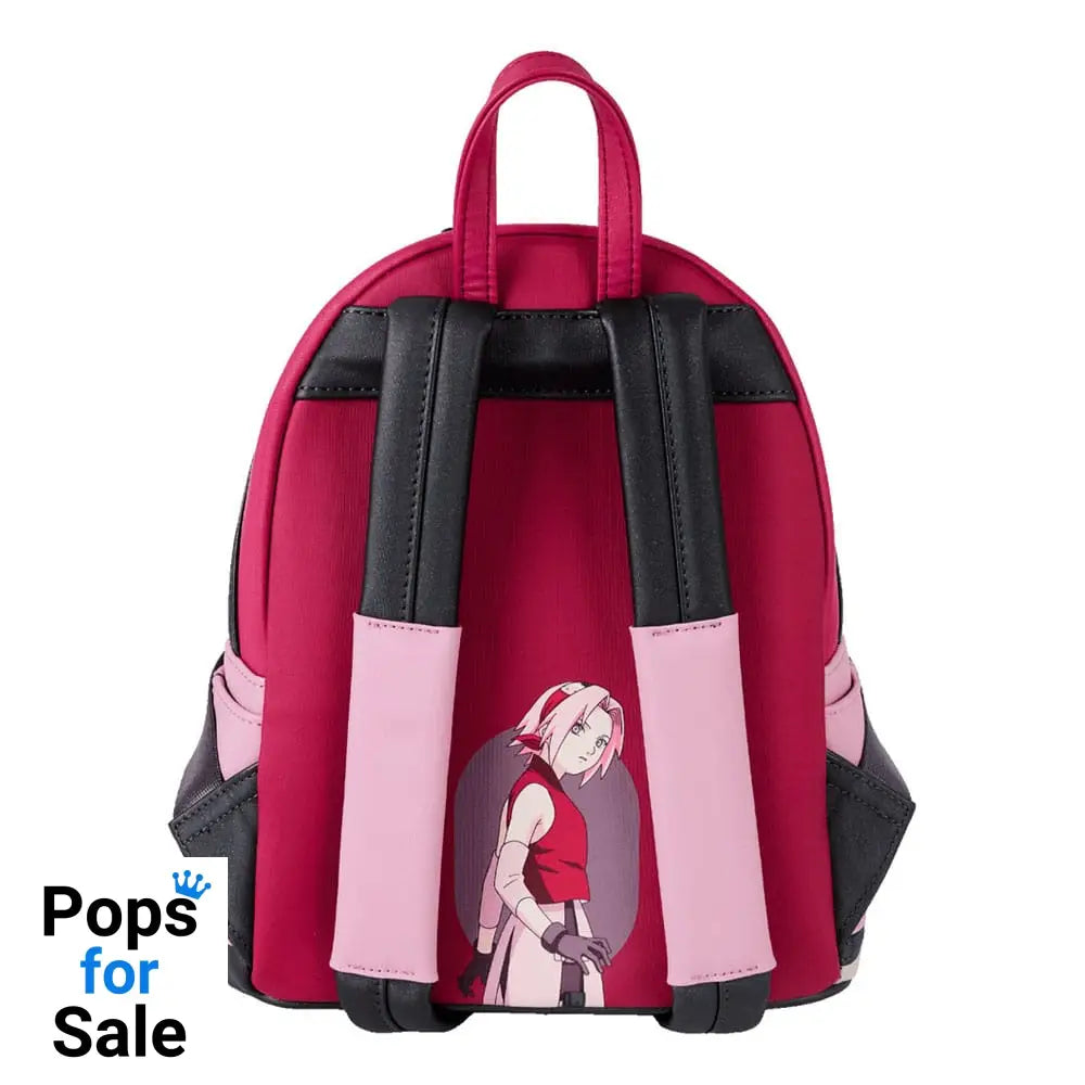 Naruto by Loungefly Backpack Mini Sakura Cosplay Outfit Bags