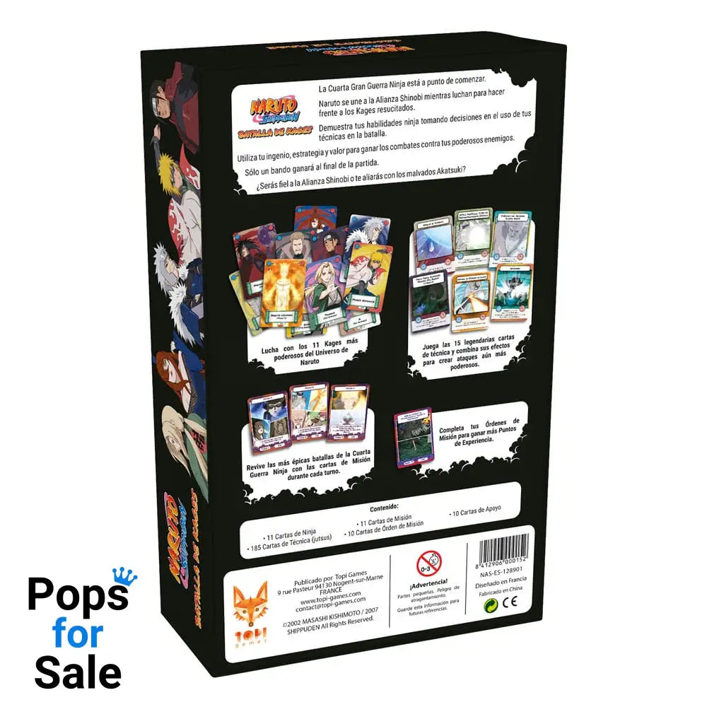 Naruto Card Game Kage Battle *Spain Version*