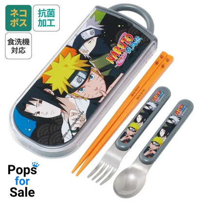 Naruto Chopsticks & Spoon & Fork Set Team 7 Kitchen- and Tableware