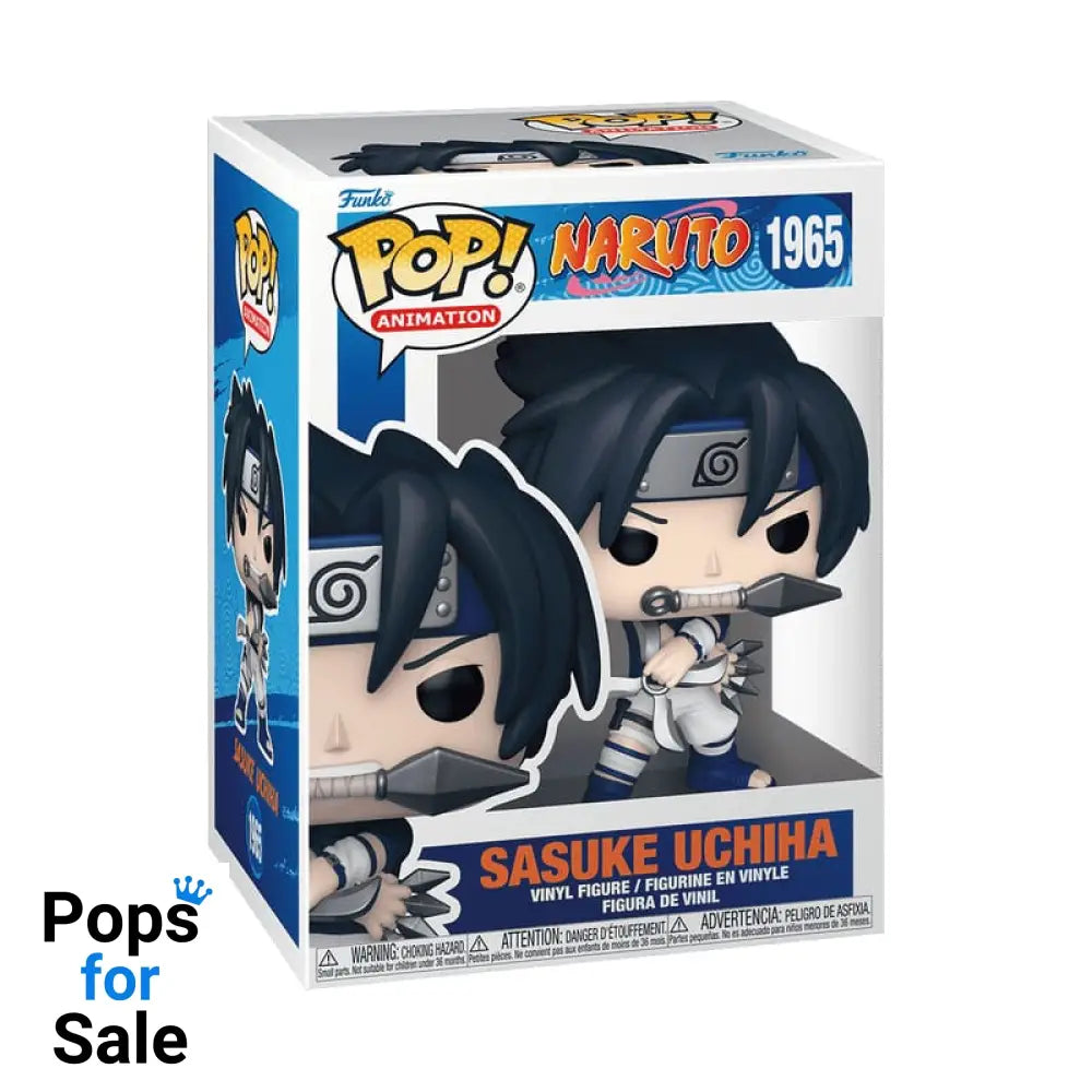 Naruto Classic Pop! Animation Vinyl Figure Sasuke 9 cm