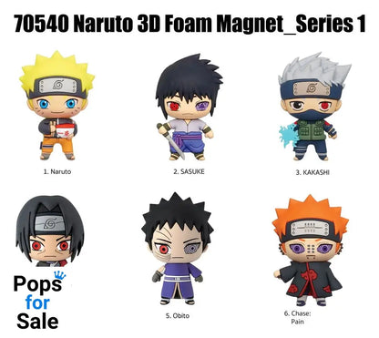 Naruto Magnets blind pack Display (12)