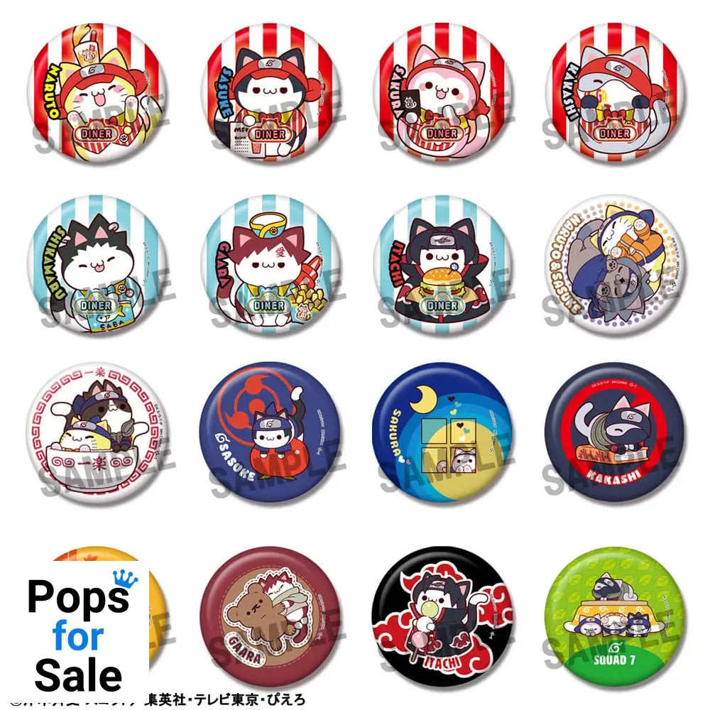 Naruto Mega Cat Project Nyaruto! Enamel Pin 5 cm Assortment (16) Pins & Brooches