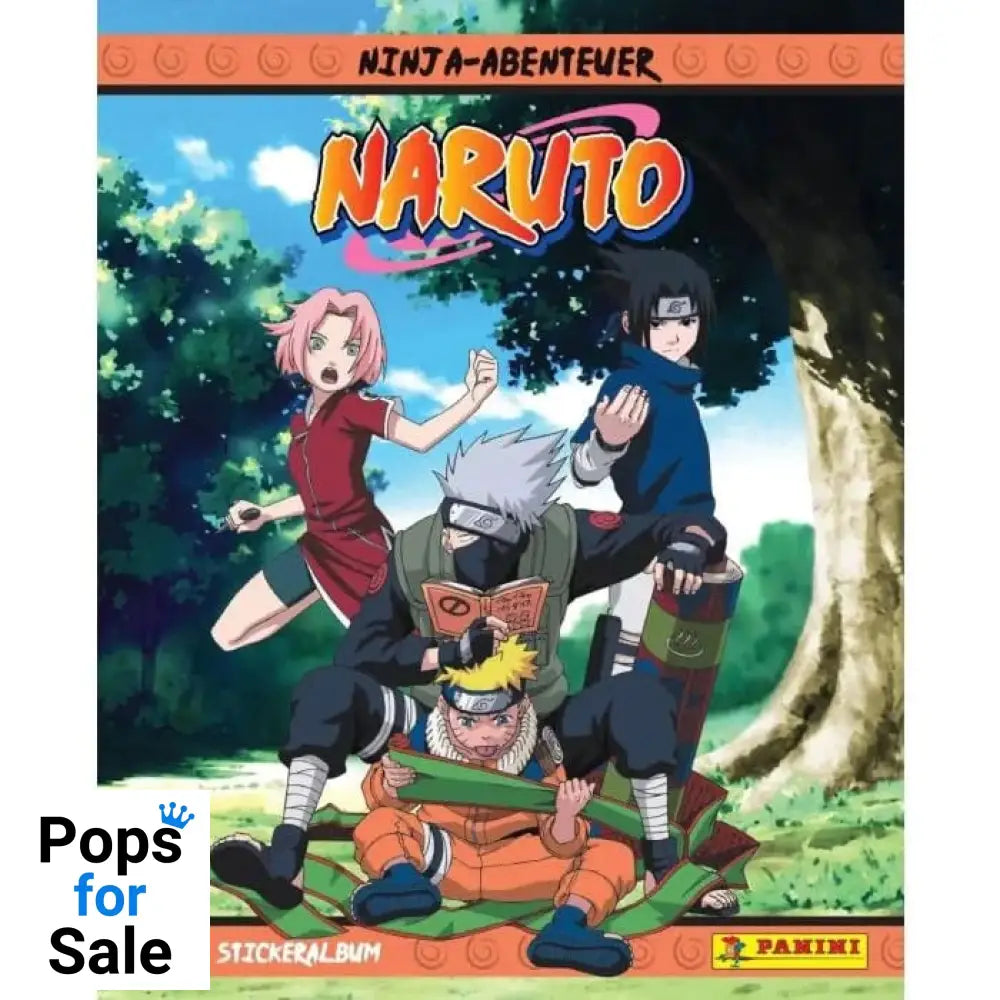 Naruto Ninja-Adventures Sticker Collection Album *German Version* Album & stickers
