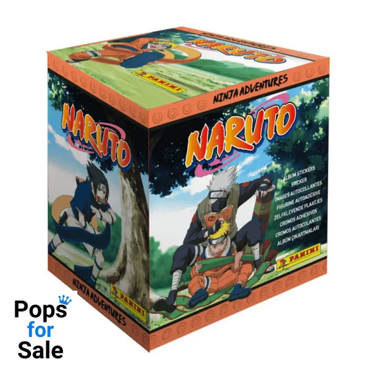 Naruto Ninja-Adventures Sticker Collection Display (36) Album & stickers
