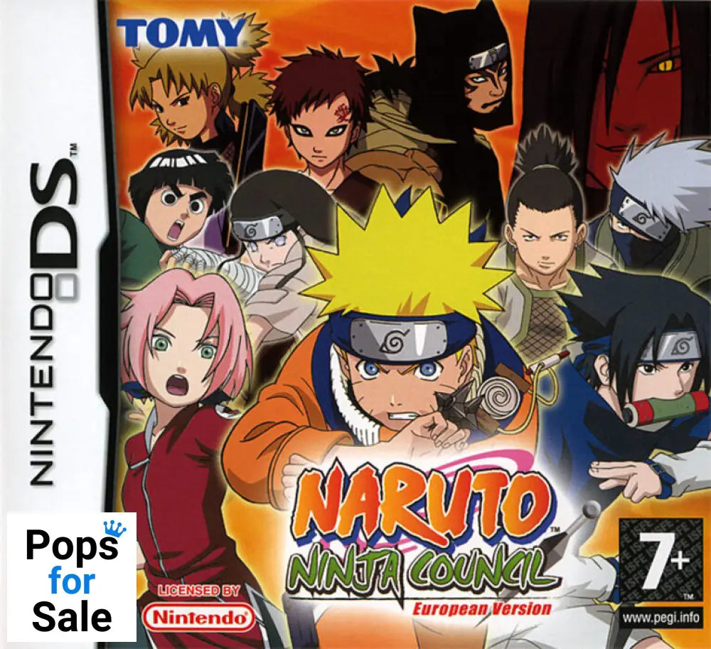 Naruto Ninja Council for Nintendo DS/3DS