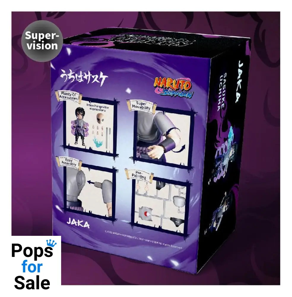 Naruto Plastic Model Kit Sasuke Uchiha 12 cm