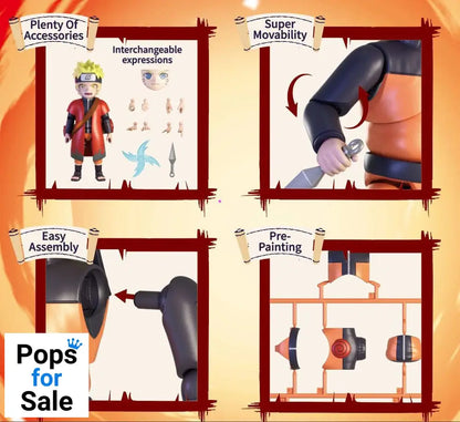 Naruto Plastic Model Kit Naruto Uzumaki 12 cm