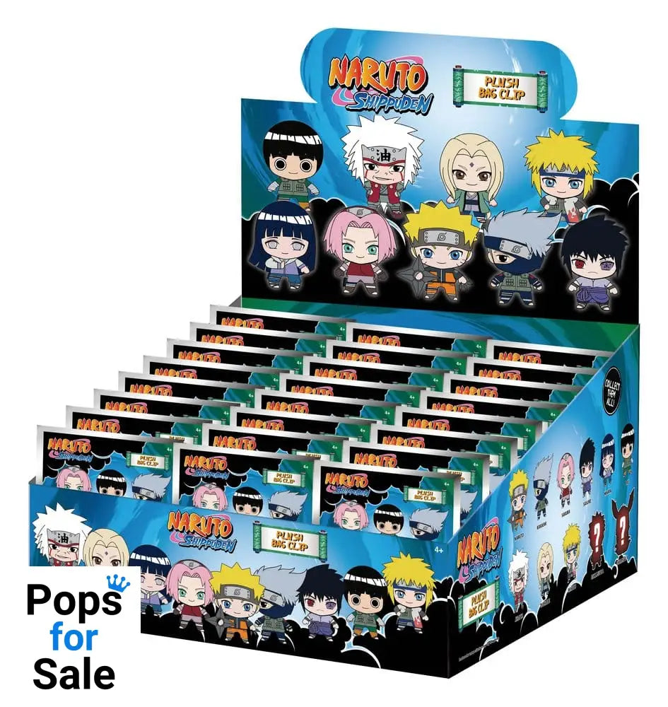 Naruto Plush Bag Clips Display (24)