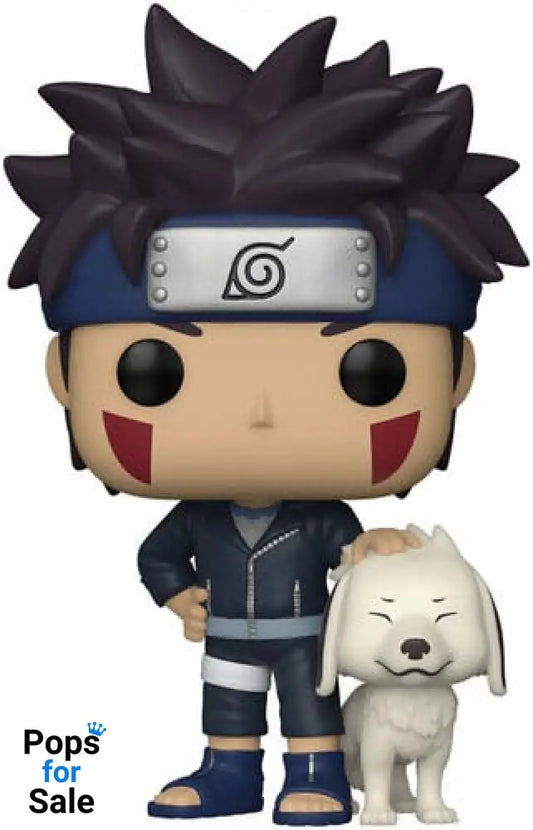 Naruto POP! Animation Vinyl Figure Kiba w/Akamaru 9 cm