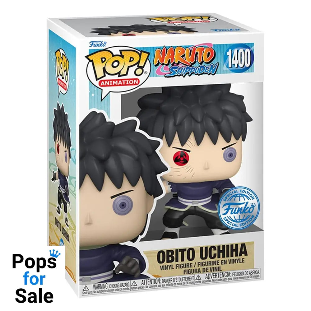 Naruto Pop! Animation Vinyl Figure Obito Uchiha 9 cm