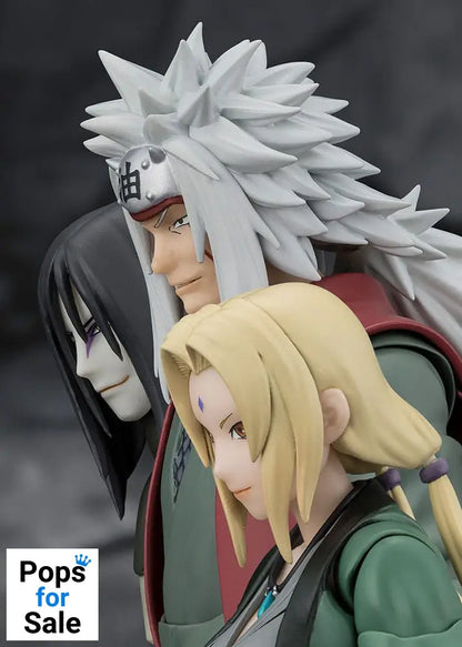 Naruto S.H.Figuarts Action Figure Jiraiya Hidden Leaf Heroic Master Sage (Sage Mode Set) 17 cm