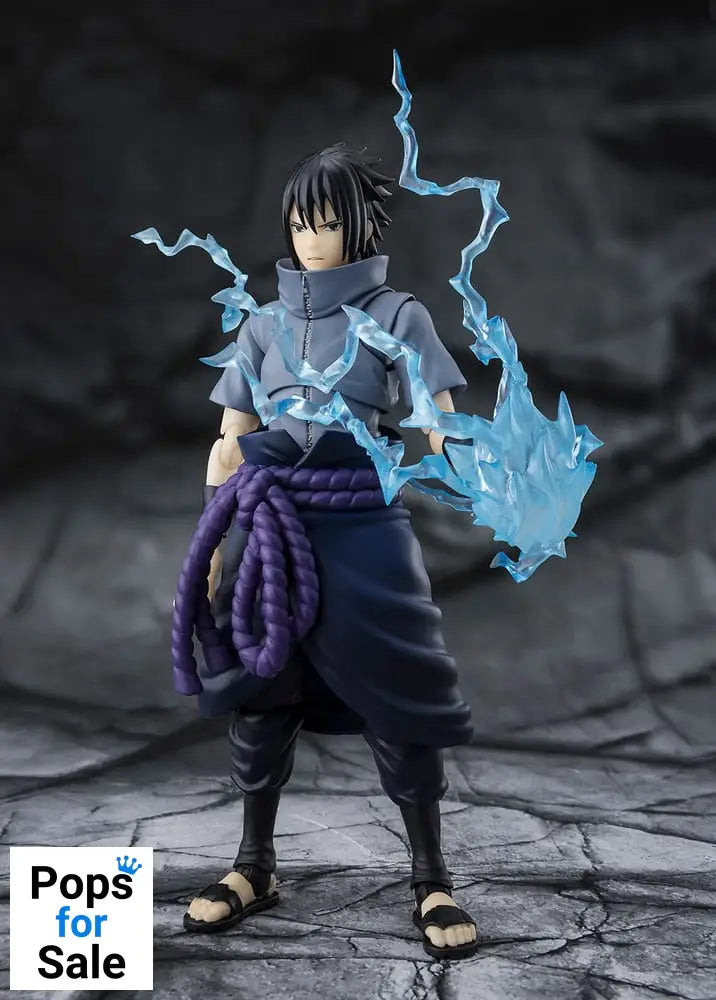 Naruto S.H.Figuarts Action Figure Sasuke Uchiha Solitary Shinobi 15 cm