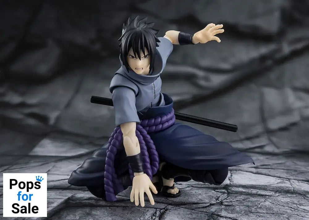 Naruto S.H.Figuarts Action Figure Sasuke Uchiha Solitary Shinobi 15 cm