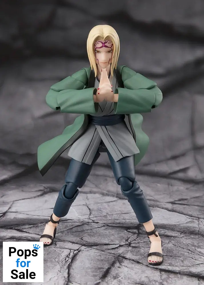 Naruto S.H.Figuarts Action Figure Tsunade The legendary Medical Ninja 14 cm