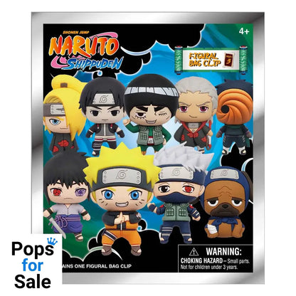 Naruto Shippuden 3D PVC Bag Clips Series 3 Display (24)