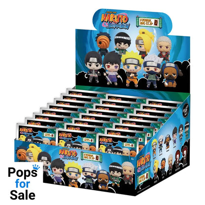 Naruto Shippuden 3D PVC Bag Clips Series 3 Display (24)