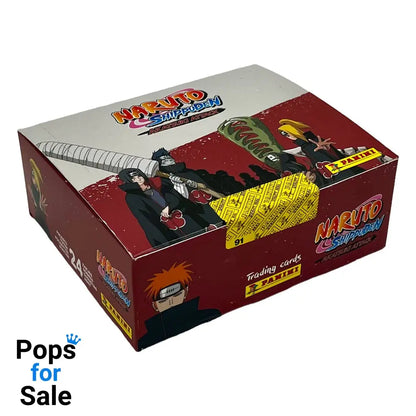 Naruto Shippuden Akatsuki Attack Trading Cards Flow Packs Display (24) Trading cards