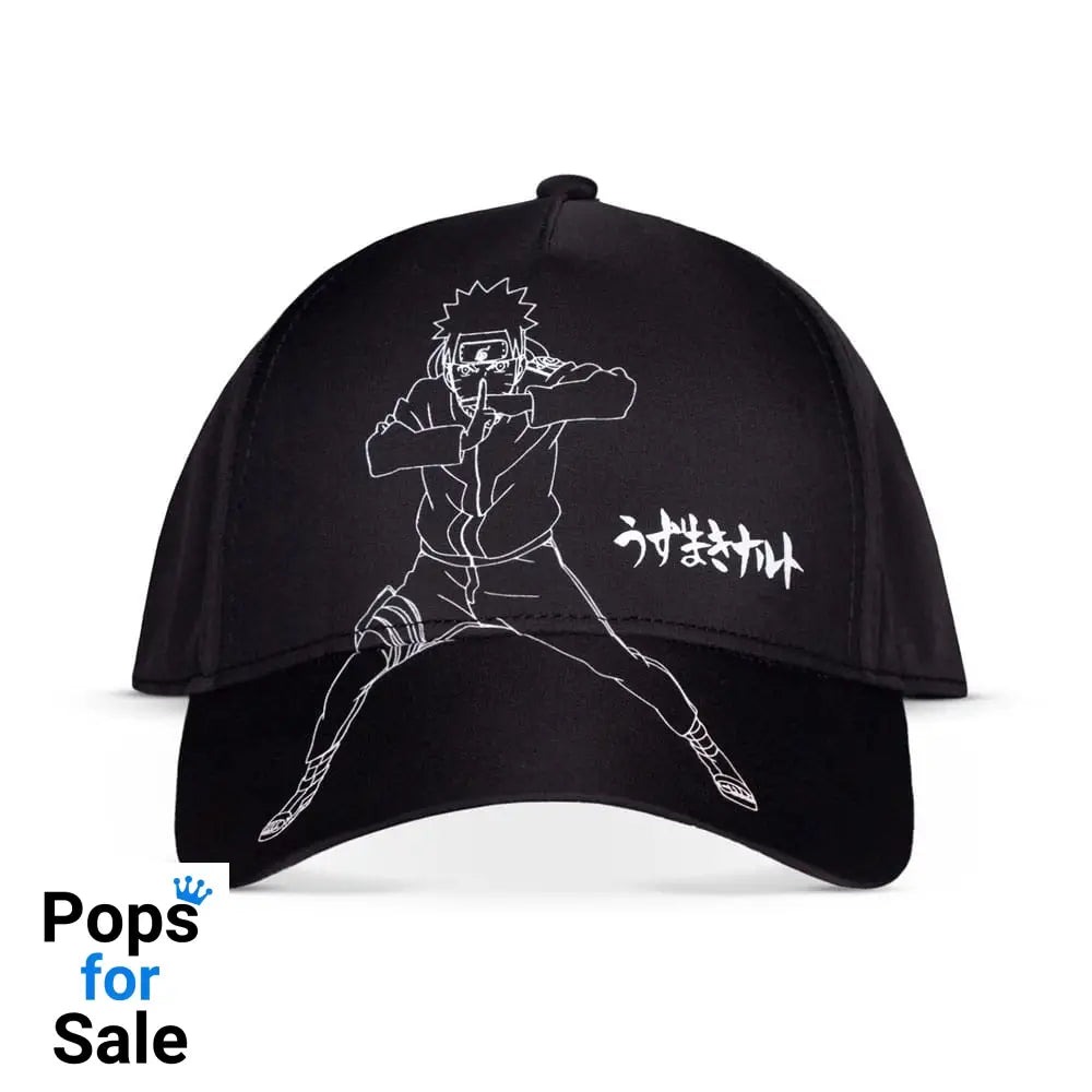 Naruto Shippuden Baseball Cap Naruto Black & White
