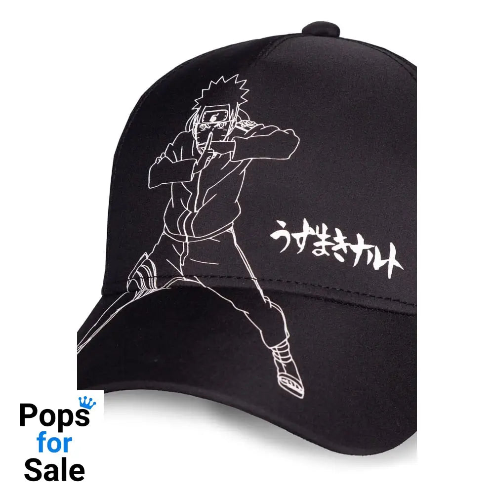 Naruto Shippuden Baseball Cap Naruto Black & White