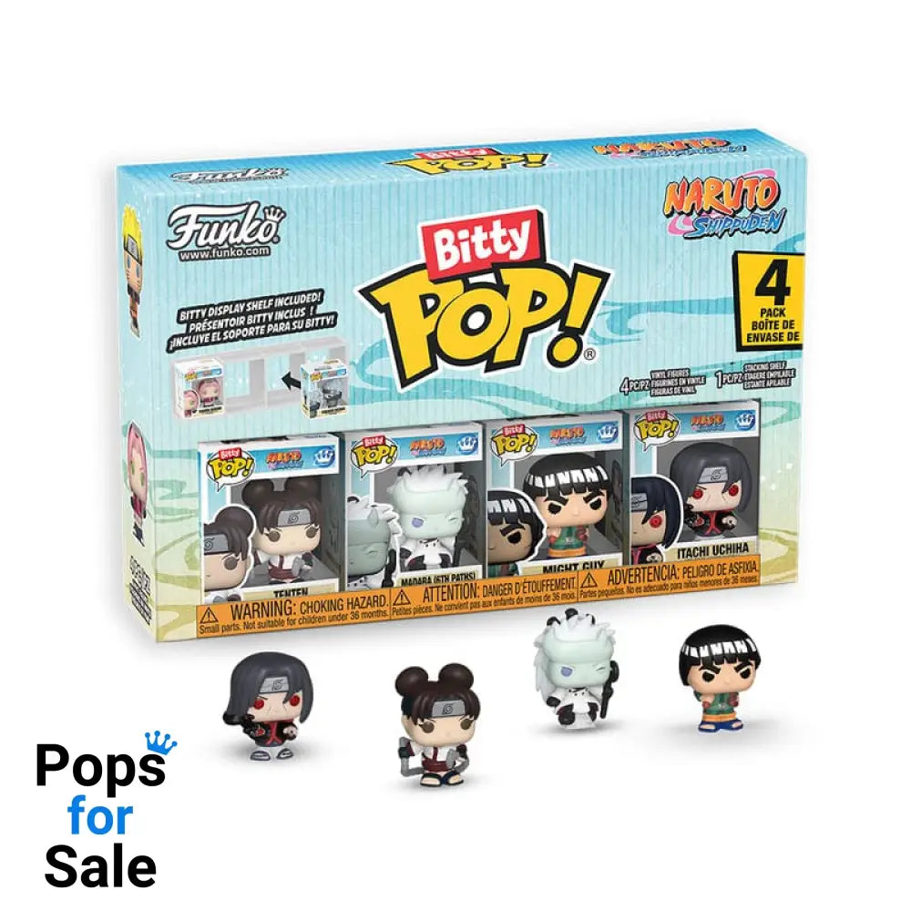 Naruto Shippuden Bitty POP! Vinyl Figure 4-Pack Battles 2,5 cm
