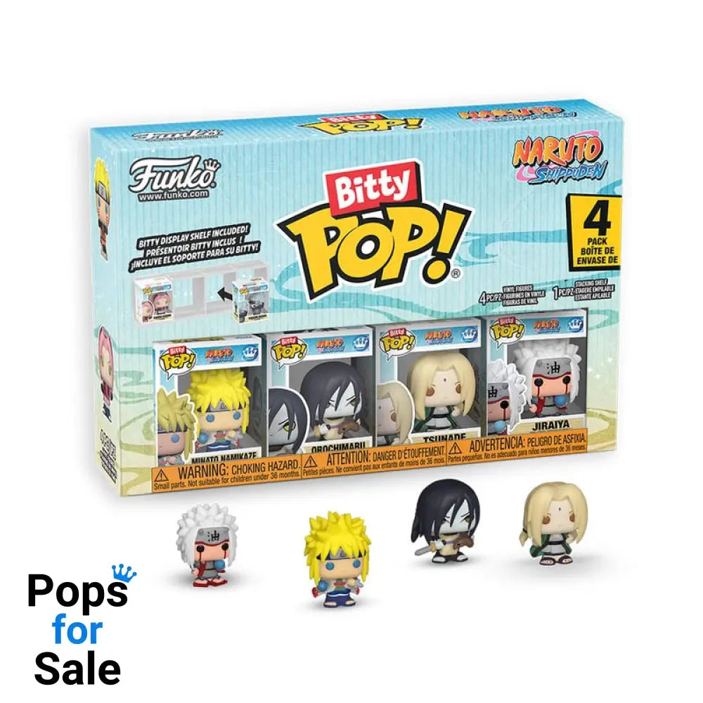 Naruto Shippuden Bitty POP! Vinyl Figure 4-Pack Team 2 2,5 cm