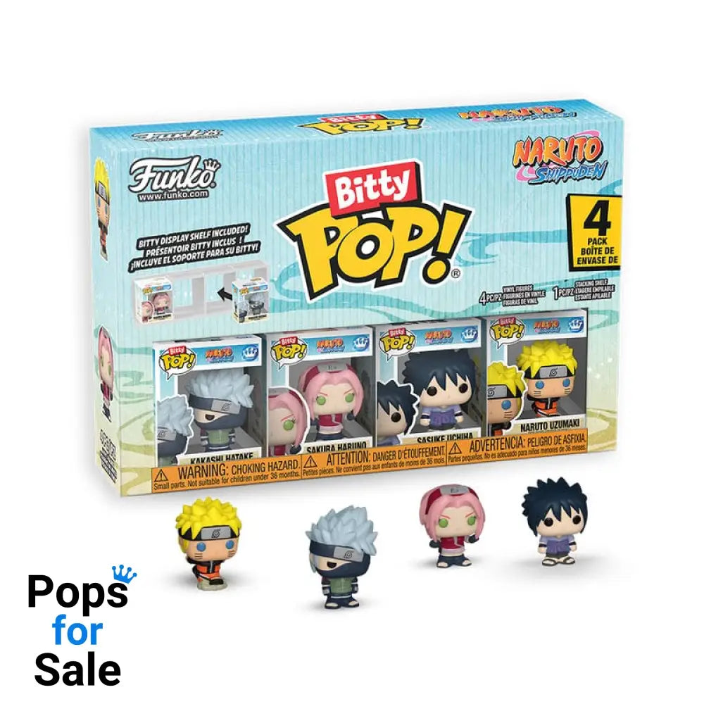 Naruto Shippuden Bitty POP! Vinyl Figure 4-Pack Team 7 w/CH 2,5 cm