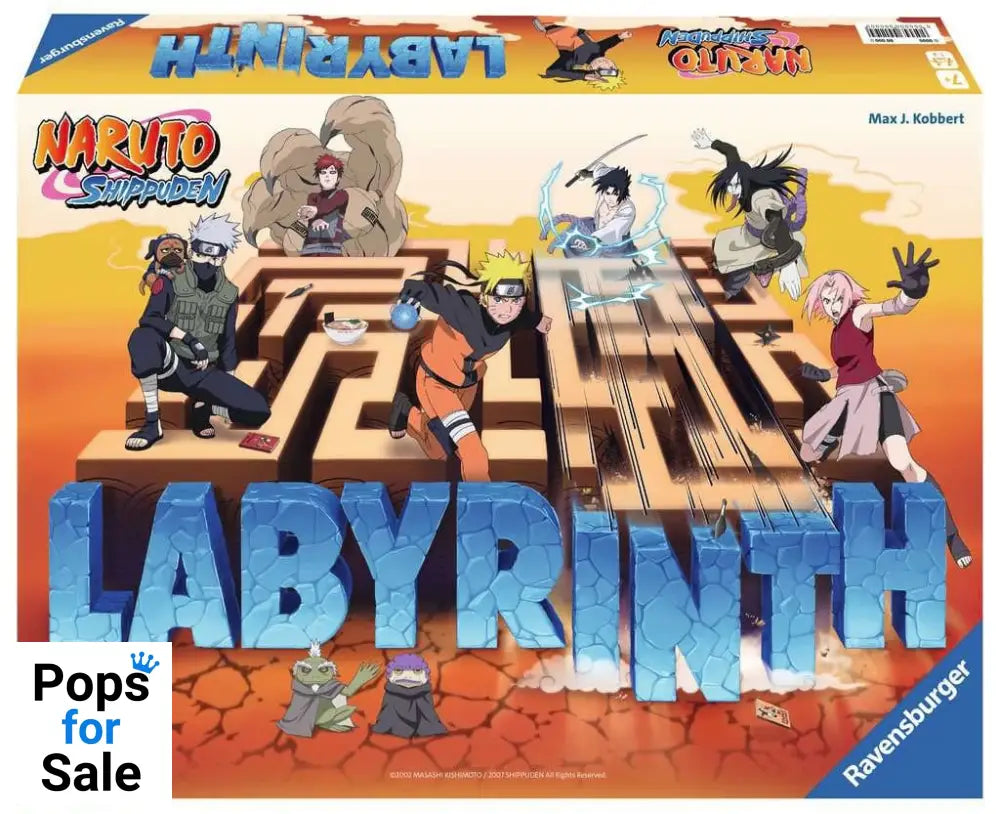 Naruto Shippuden Board Game Labyrinth