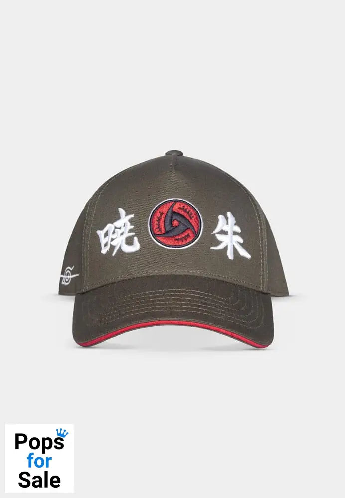 Naruto Shippuden Curved Bill Cap Akatsuki Clan Beanies & Caps