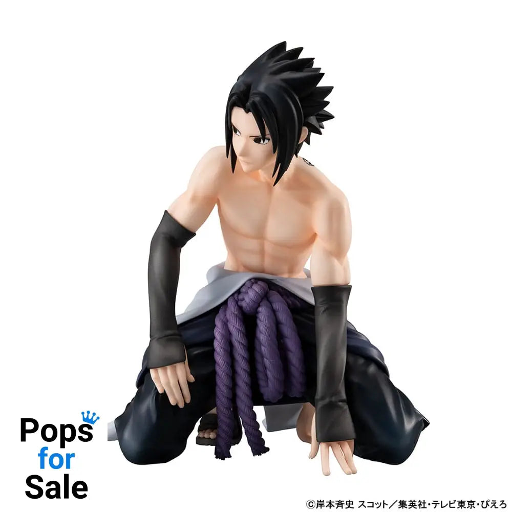 Naruto Shippuden G.E.M. Series PVC Statue Sasuke Palm Size 12 cm Statues
