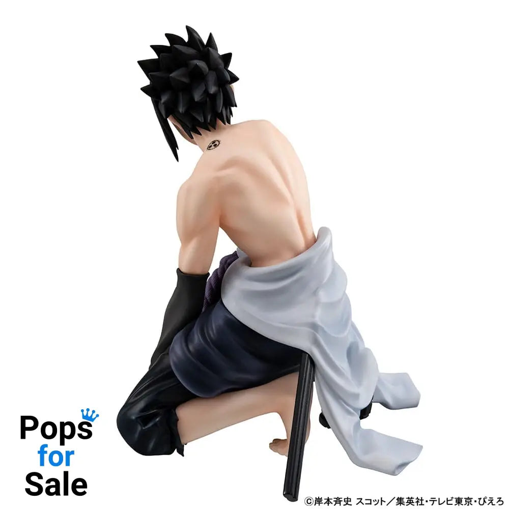 Naruto Shippuden G.E.M. Series PVC Statue Sasuke Palm Size 12 cm